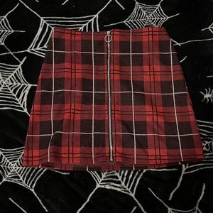 Plaid skirt